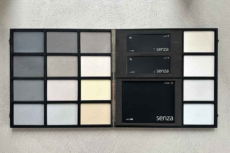 wand senza Musterkoffer